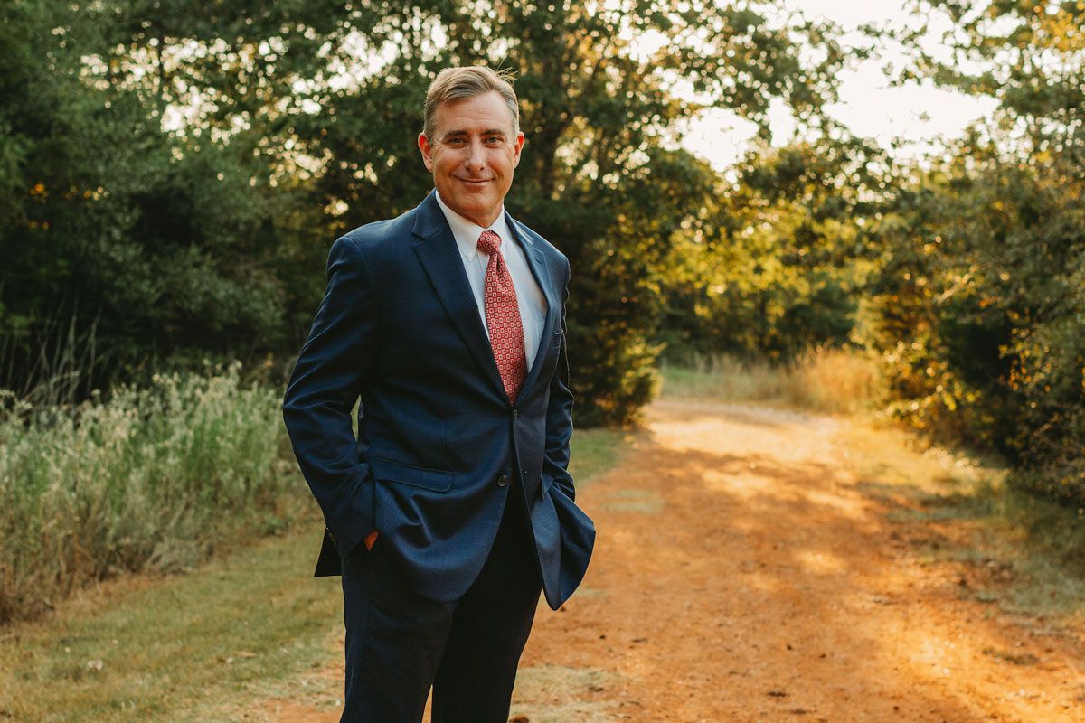 Portrait of Dr Patrick Burchfield